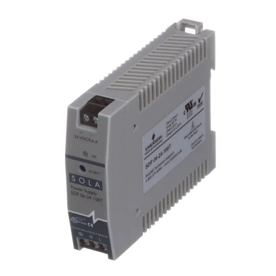 SDP0624100T SOLAHD SDP LOW POWER DIN POWER SUPPLY, 15W, 24V OUTPUT, 115-230V AC/DC INPUT (SDP 06-24-100T)